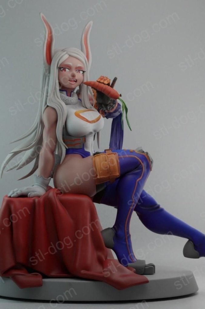 我的英雄学园 My Hero Academia  兔子肌肉娘米尔科 3D打印图纸